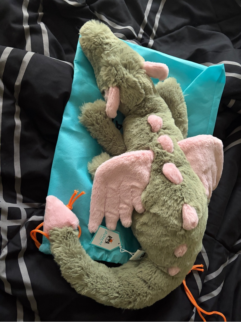 Jellycat dragon